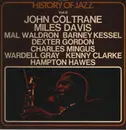 LP - John Coltrane, Miles Davis, Charles Mingus - History Of Jazz Vol. 8
