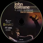 CD - John Coltrane - A Love Supreme - Live In Concert