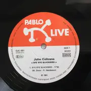 LP - John Coltrane - Bye Bye Blackbird - Mono
