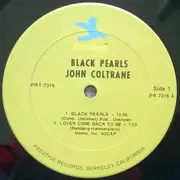 LP - John Coltrane - Black Pearls