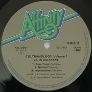 LP - John Coltrane - Coltranology Volume One