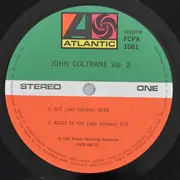 LP - John Coltrane - John Coltrane Vol. 2