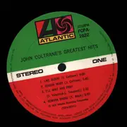 LP - John Coltrane - John Coltrane's Greatest Hits