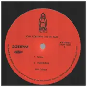 Double LP - John Coltrane - Live In Paris