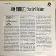 LP - John Coltrane - Standard Coltrane - OBI + Insert