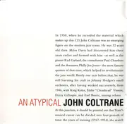 Double CD - John Coltrane - The Complete Mainstream 1958 Sessions