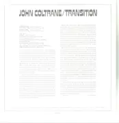 LP - John Coltrane - Transition - Insert
