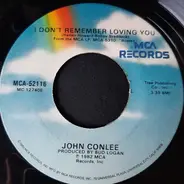 John Conlee - I Don't Remember Loving You / Two Hearts