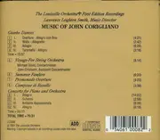 CD - John Corigliano , The Louisville Orchestra , Lawrence Leighton-Smith , James Tocco - Music of John Corigliano