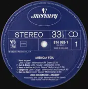 LP - John Cougar Mellencamp - American Fool