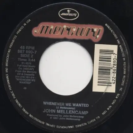 John Cougar Mellencamp - Get A Leg Up