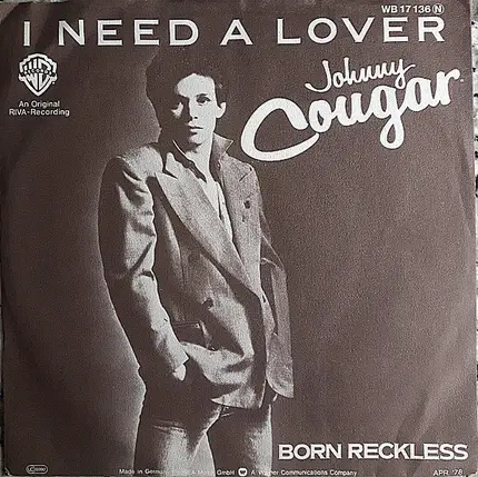 John Cougar Mellencamp - I Need A Lover