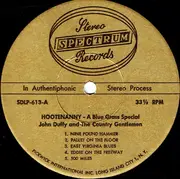 LP - John Duffey And The Country Gentlemen - Hootenanny - A Blue Grass Special