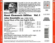 CD - John Dunstable - Klingende Kathedralen