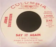 John Davidson - Say It Again