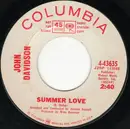 7inch Vinyl Single - John Davidson - Summer Love / I'll Try Lovin' You Less