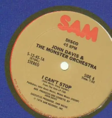 John Davis & The Monster Orchestra - I Can't Stop