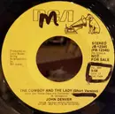 7inch Vinyl Single - John Denver - The Cowboy And The Lady - Promo