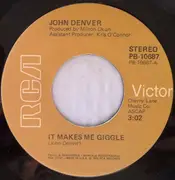7inch Vinyl Single - John Denver - It Makes Me Giggle / Spirit