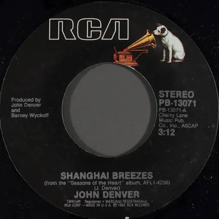 John Denver - Shanghai Breezes