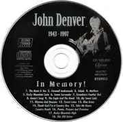 CD - John Denver - 1943 - 1997 (In Memory!)