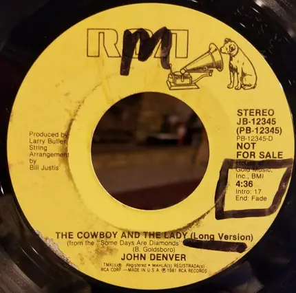 John Denver - The Cowboy And The Lady