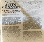 CD - John Denver - A Song's Best Friend - The Very Best Of John Denver