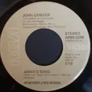 7inch Vinyl Single - John Denver - Annie's Song / Cool An' Green An' Shady - Cream Labels