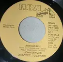 7inch Vinyl Single - John Denver - Autograph