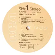 LP - John Denver - Greatest Hits Volume Two