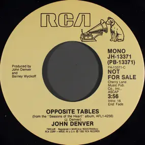 John Denver - Opposite Tables