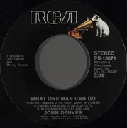 7inch Vinyl Single - John Denver - Shanghai Breezes / What One Man Can Do
