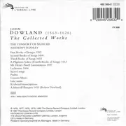 CD-Box - John Dowland - The Collected Works - Hard Box Cover, Cardboard Sleeves, Booklet Incl.