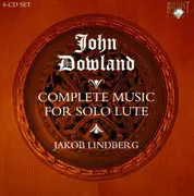 CD - John Dowland - Jakob Lindberg - Complete Lute Music For Solo Lute - Hard Box Set with Cardboard Sleeves