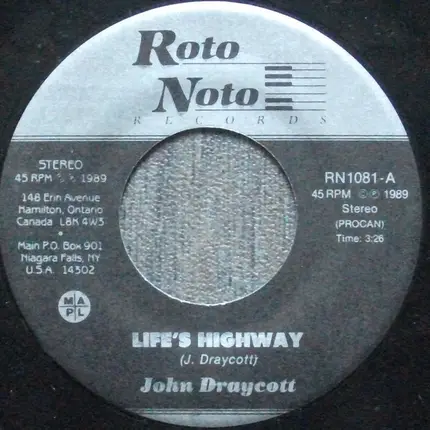 John Draycott - Life's Highway
