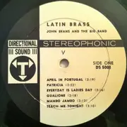 LP - John Evans And The Big Band - Latin Brass