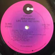 LP - John Edwards - Life, Love And Living - PR