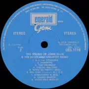 LP - John Ellis And His Highland Country Band - Scotland The Sound Of John Ellis And His Highland Country Band