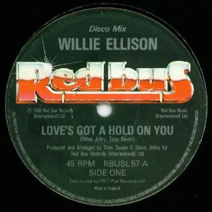 John Ellison - Love's Got A Hold On You