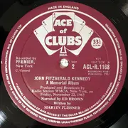 LP - John F. Kennedy - A Memorial Album