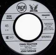 7inch Vinyl Single - John Farnham - Chain Reaction - In Days To Come
