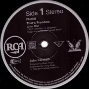 12inch Vinyl Single - John Farnham - That's Freedom