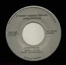 7inch Vinyl Single - John Fields, June Luxon - It Does't Seem So Long Ago (Rahya Montuori)