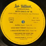 LP - John First, Son Orchestre, Ses Chanteurs - Special Disco N°45