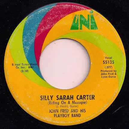 John Fred & His Playboy Band - Silly Sarah Carter (Eating On A Moonpie) / Back In The U.S.S.R.