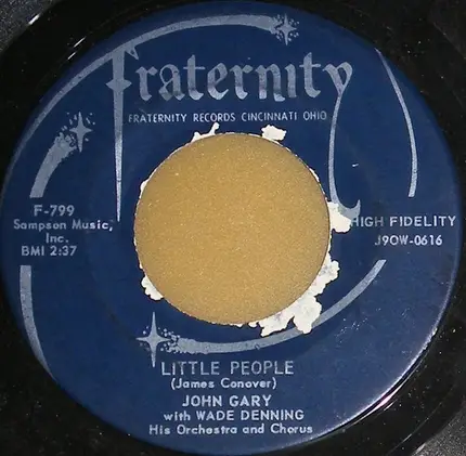 John Gary With Wade Denning - How Many Tear Drops / Little People
