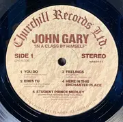 LP - John Gary - In A Class By Himself