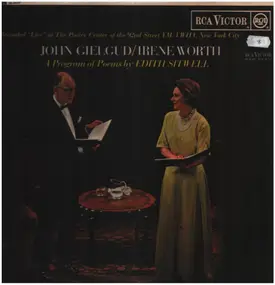 John Gielgud - A Program Of Poems By Edith Sitwell