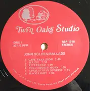 LP - John Golden With Rob Nathanson And Tom Harder - Ballads