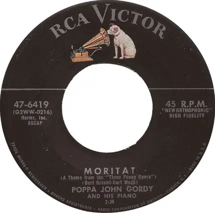 John Gordy - Annabelle / Moritat